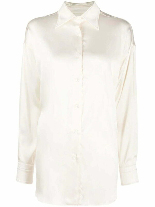 TOM FORD  pointed-collar long-sleeved shirt