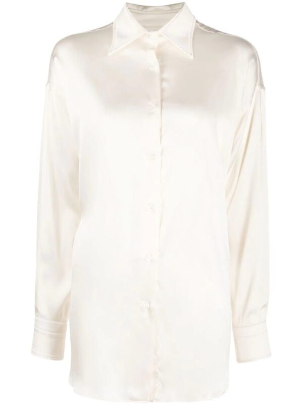 TOM FORD  pointed-collar long-sleeved shirt