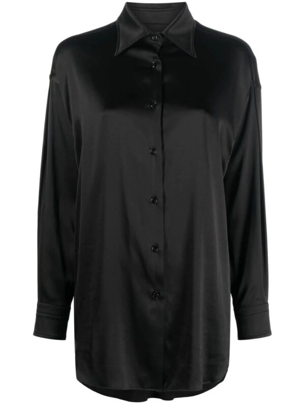 TOM FORD  pointed-collar button-up shirt