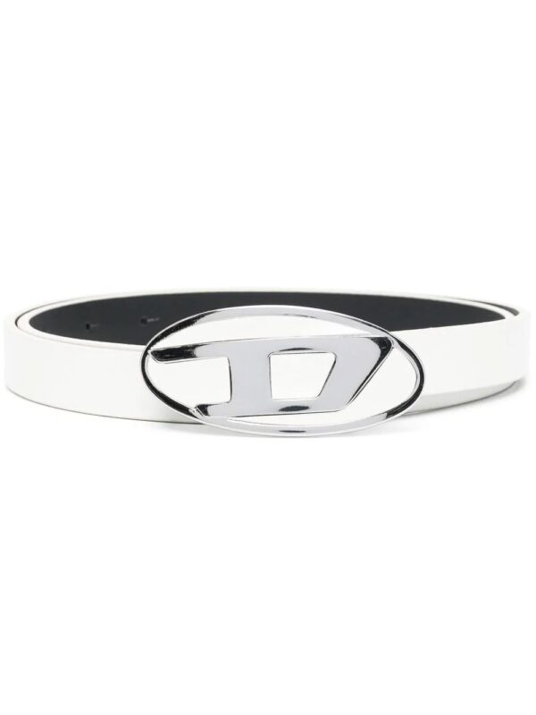 Diesel  logo-buckle belt