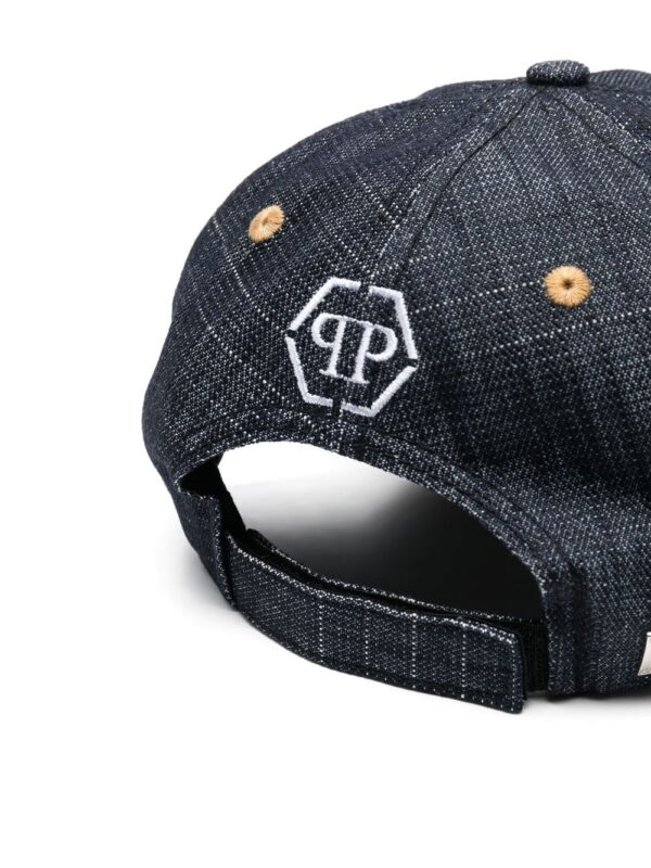 Philipp Plein logo-patch baseball cap - Image 2