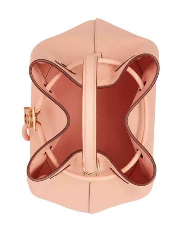 Burberry TB logo-plaque leather bucket bag - Image 4