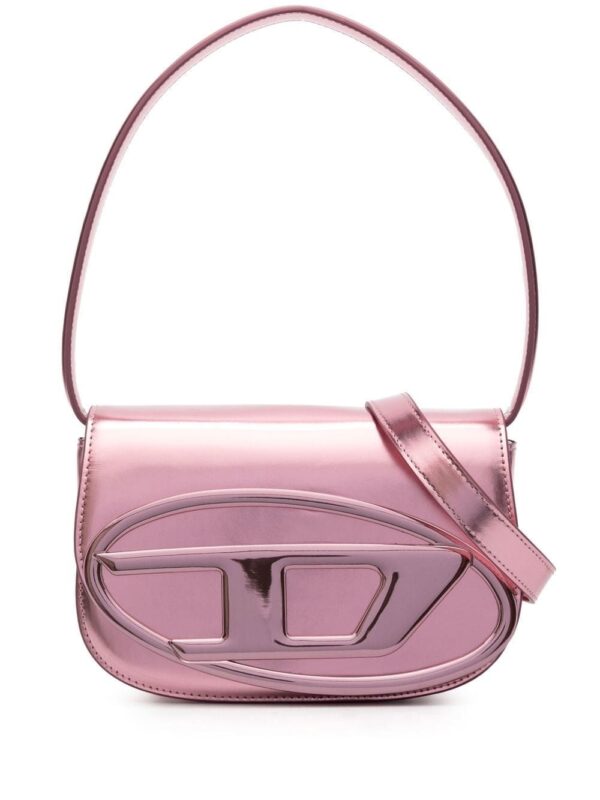 Diesel 1DR metallic crossbody bag