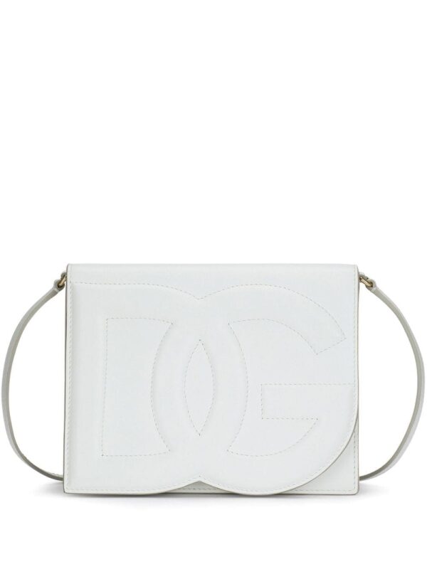 Dolce & Gabbana DG Logo leather crossbody bag