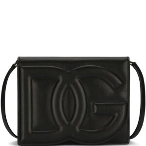 Dolce & Gabbana DG Logo leather crossbody bag