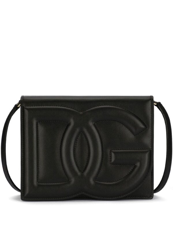 Dolce & Gabbana DG Logo leather crossbody bag