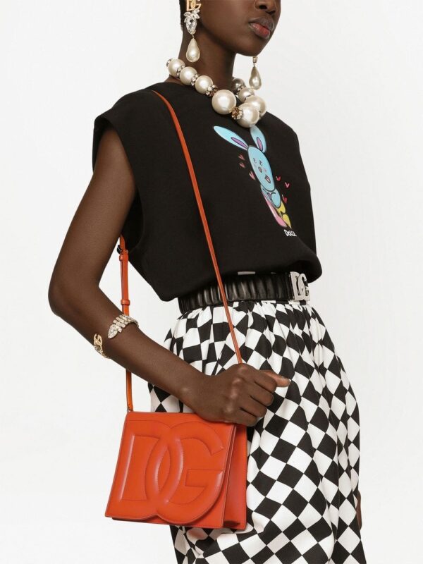 Dolce & Gabbana DG Logo leather crossbody bag - Image 2