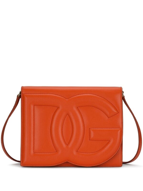 Dolce & Gabbana DG Logo leather crossbody bag