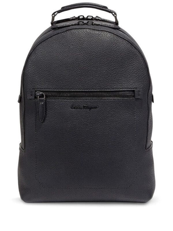 Ferragamo embroidered logo backpack