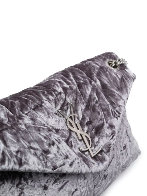 Saint Laurent  small Puffer velvet shoulder bag - Image 3