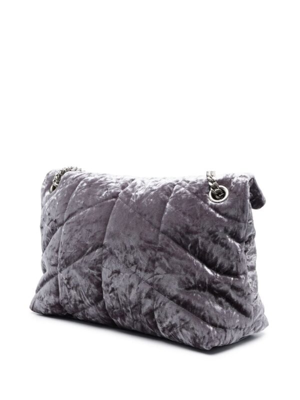 Saint Laurent  small Puffer velvet shoulder bag - Image 5