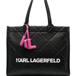 Karl Lagerfeld  K/ Skuare embossed large tote
