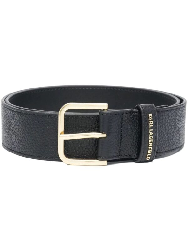 Karl Lagerfeld  Essential calf leather belt