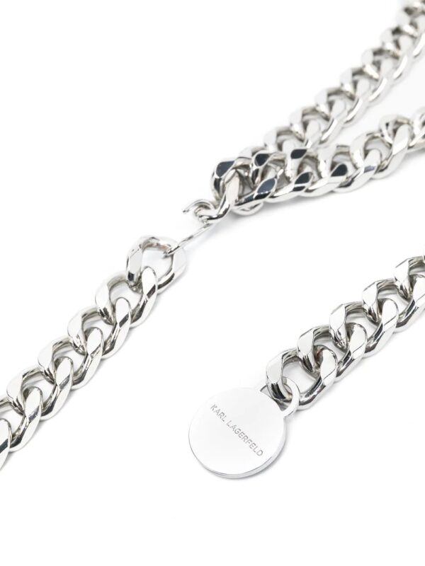 Karl Lagerfeld  K/Monogram chain belt - Image 2