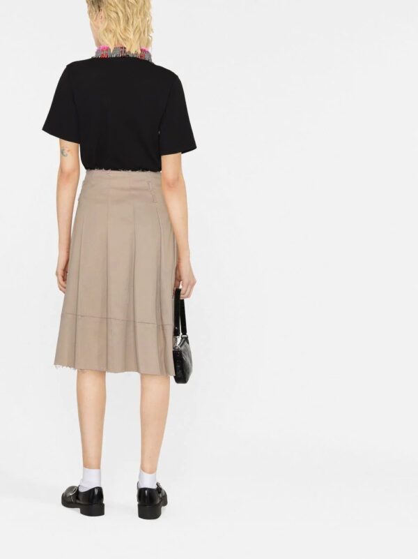 Karl Lagerfeld  bouclé-collar polo shirt - Image 4