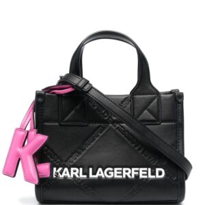 Karl Lagerfeld  K/Skuare embossed tote bag