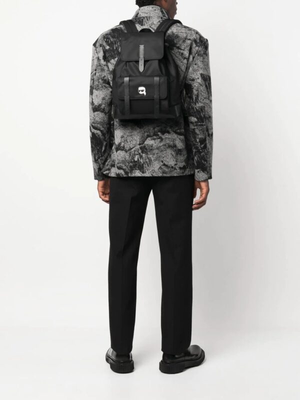 Karl Lagerfeld K/Ikonik 2.0 flap backpack - Image 2