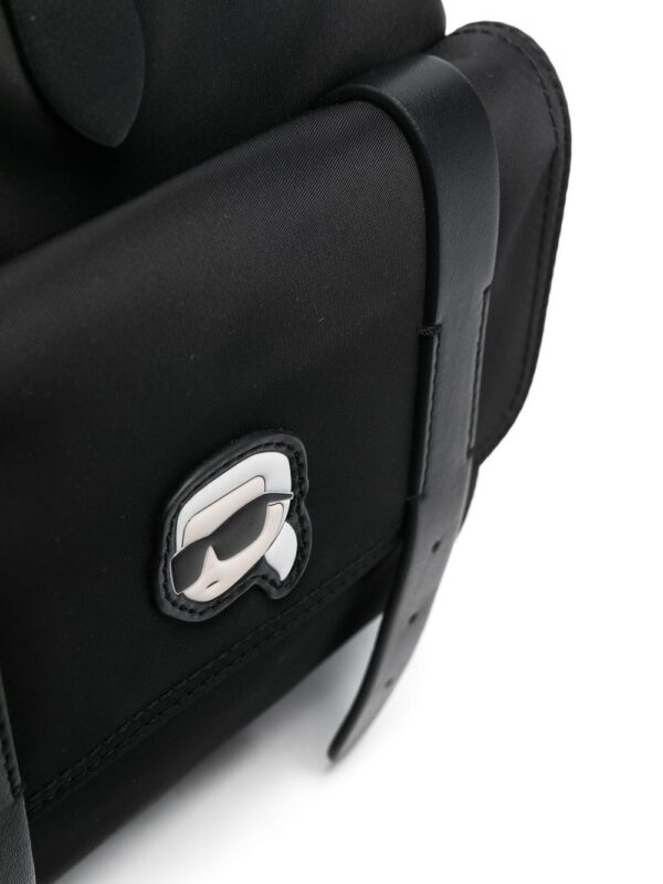 Karl Lagerfeld K/Ikonik 2.0 flap backpack - Image 4