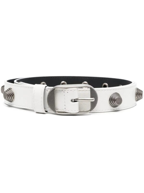 Balenciaga  eyelet leather belt