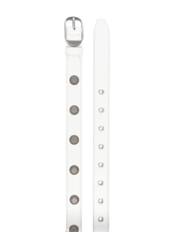 Balenciaga  eyelet leather belt - Image 2
