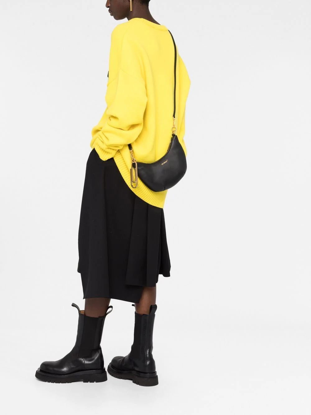 Off-White logo-stamp shoulder bag - Image 2