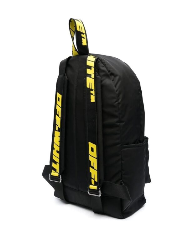 Off-white logo-print zip-up backpack - Image 3