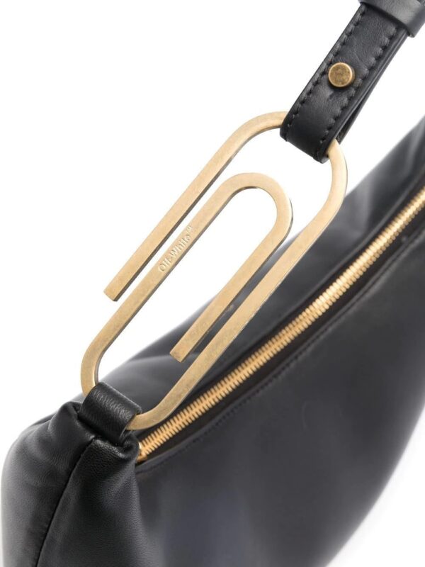 Off-White  paperclip hobo shoulder bag - Image 3