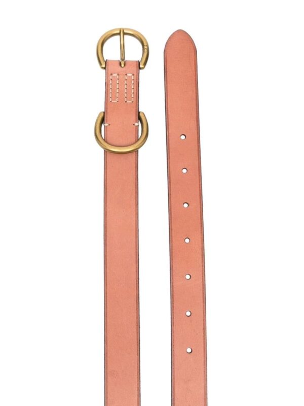 Polo Ralph Lauren  double-ring leather skinny belt - Image 2