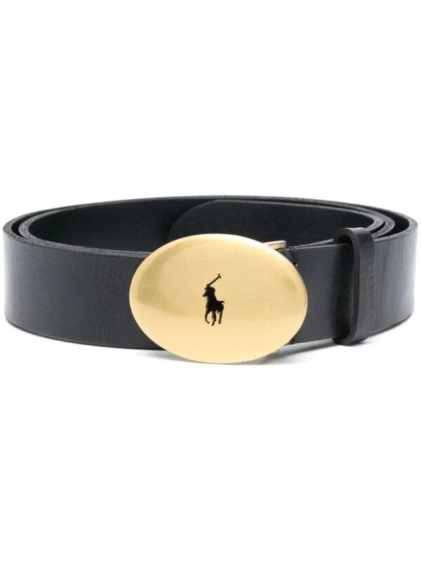 Polo Ralph Lauren  oval-buckle leather belt