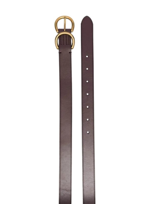 Polo Ralph Lauren  double-loop leather belt - Image 2