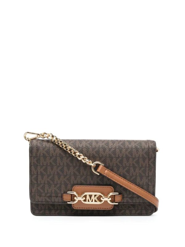 Michael Michael Kors  Heather monogram crossbody bag