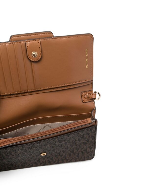 Michael Michael Kors  Heather monogram crossbody bag - Image 4