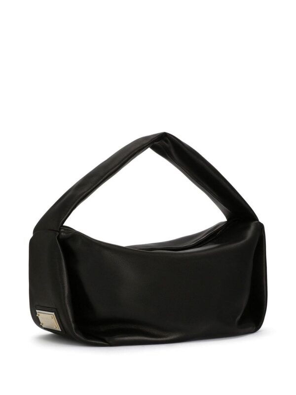 Dolce & Gabbana Soft logo-tag leather shoulder bag - Image 4