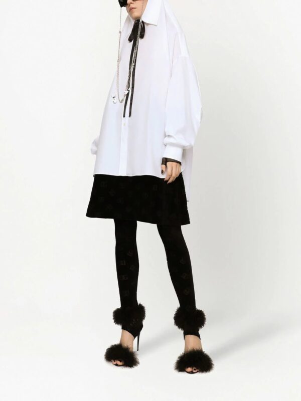Dolce & Gabbana  tie-neck poplin shirt - Image 2
