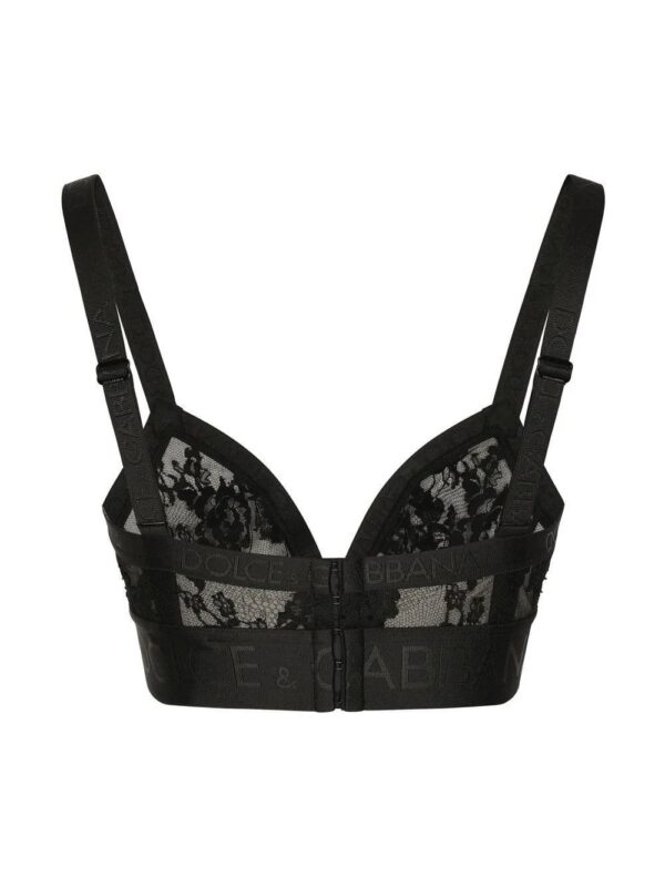 Dolce & Gabbana  lace triangle bra - Image 2