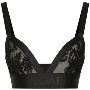 Dolce & Gabbana lace triangle bra
