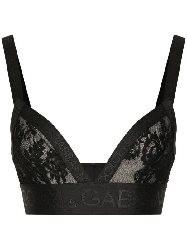 Dolce & Gabbana  lace triangle bra