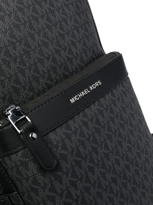 Michael Kors monogram-print leather backpack - Image 3