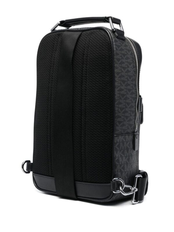 Michael Kors monogram-print leather backpack - Image 4