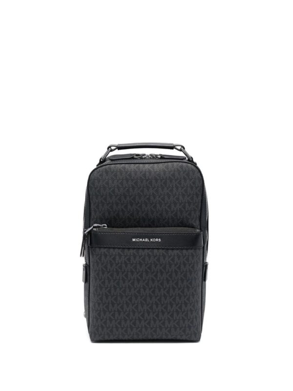 Michael Kors monogram-print leather backpack
