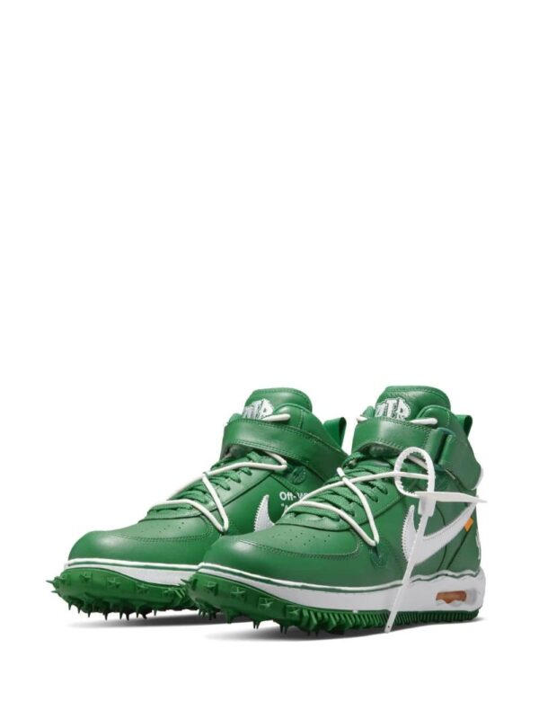 Nike X Off-White  Air Force 1 Mid "Pine Green" - Image 2