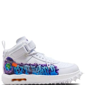 Nike X Off-White  Air Force 1 lace-up sneakers