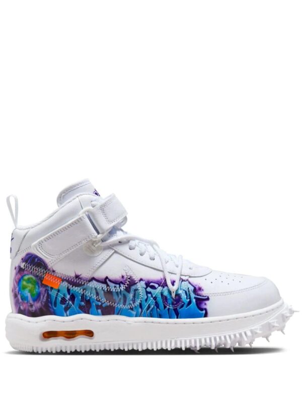 Nike X Off-White  Air Force 1 lace-up sneakers