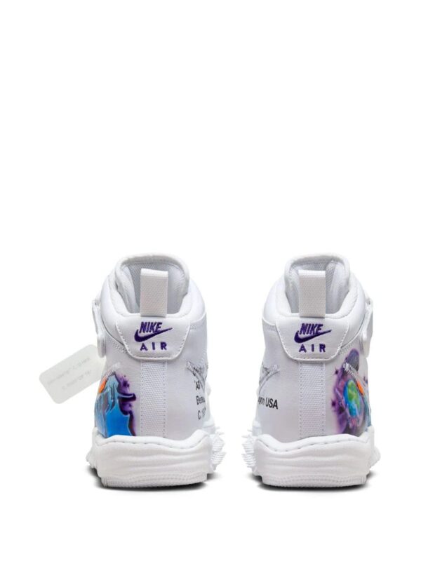 Nike X Off-White  Air Force 1 lace-up sneakers - Image 4