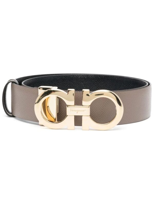 Ferragamo  Gancini reversible leather belt
