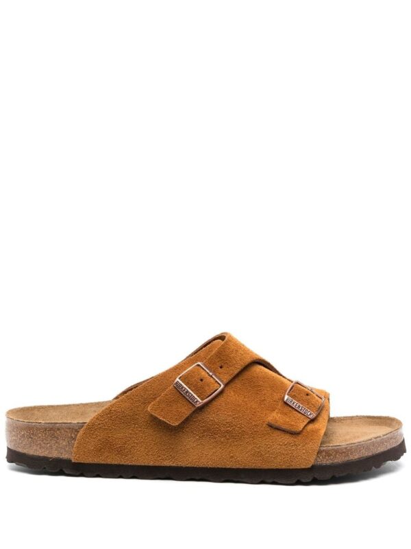 Birkenstock Zürich buckled slip-on sandals