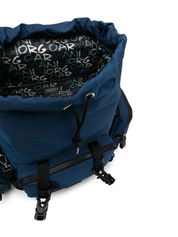 Giorgio Armani multiple-pocket detail backpack - Image 4