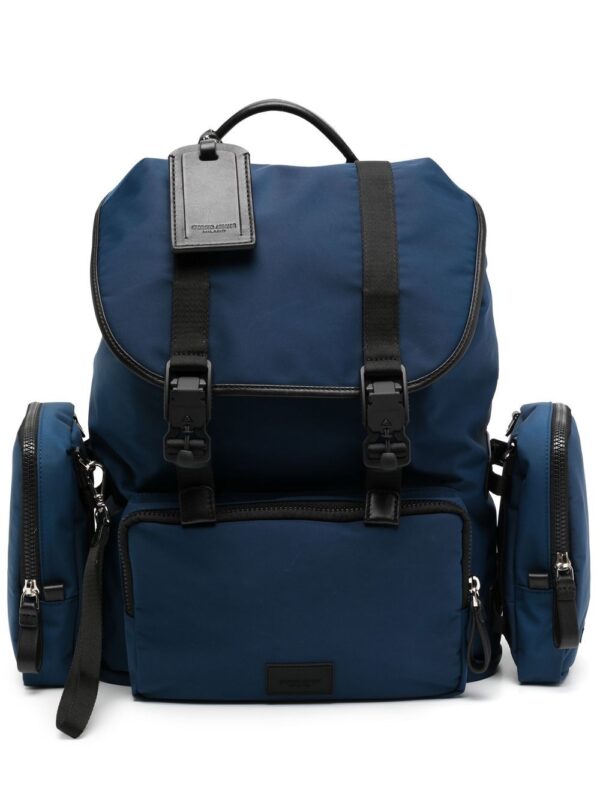 Giorgio Armani multiple-pocket detail backpack