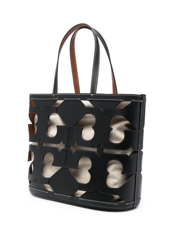Tory Burch Cutout Logo leather tote bag - Image 3