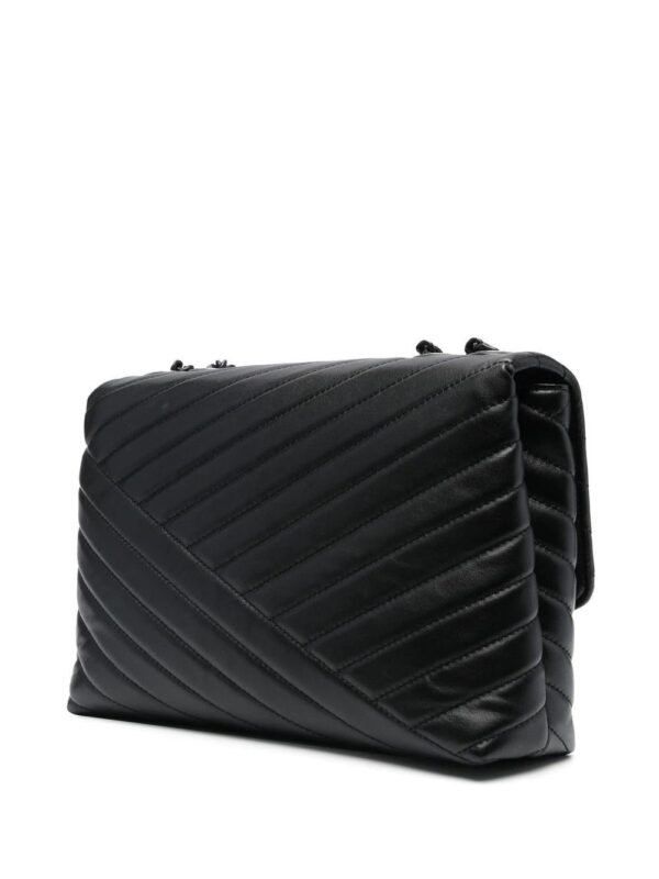 Tory Burch  logo-plaque quilted shoulder bag - Image 2